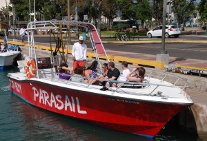 Parasailing