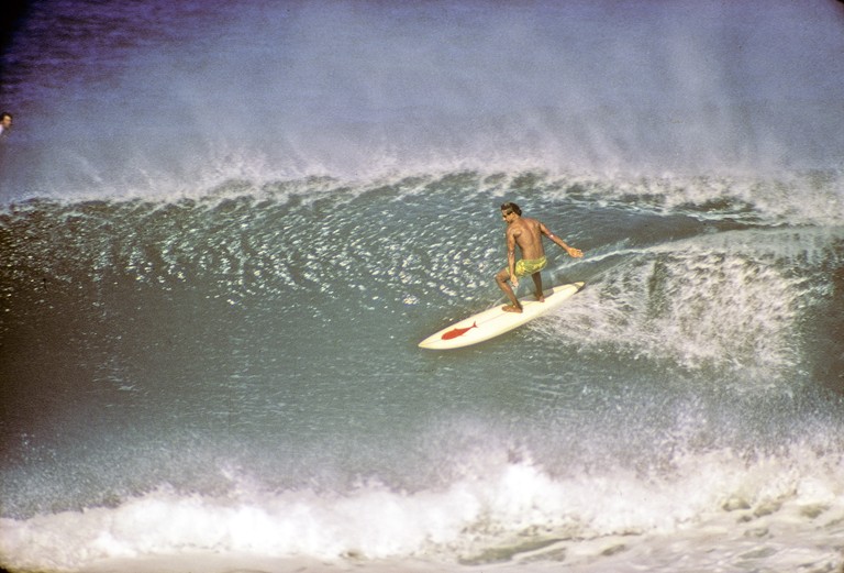 VINTAGE Eddie Would Go Quiksilver Waimea Surf Aikau 1998 1999 Bumper Sticker 