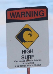 Sign - High Surf