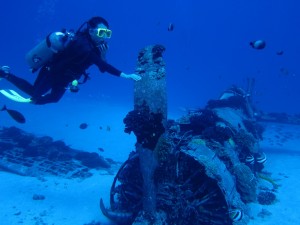 Corsair Dive Site Oahu Hawaii