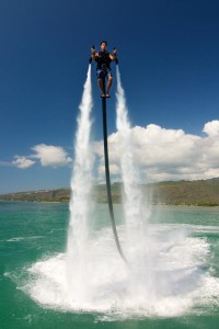 Insane Water Jetpack Launches Users into the Sky With Streams of H2O