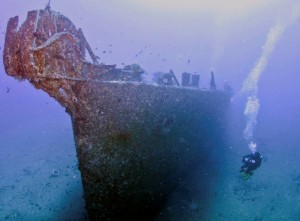 Mahi Shipwreck Scuba Oahu Hawaii